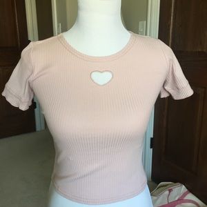 Baby Pink crop top